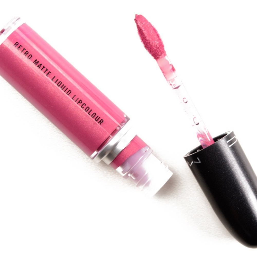 Mac retro matte liquid lipstick metallic Rose